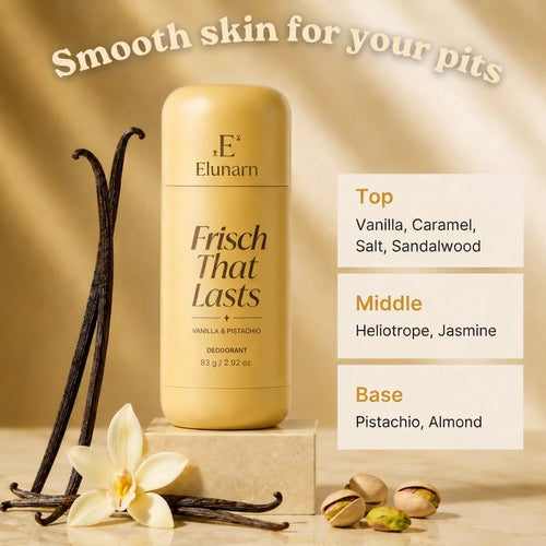 ✨ Elunarn® Vanilla Pistachio Brightening Deodorant — Smooth skin Underarms in Just Weeks 💛 ✨