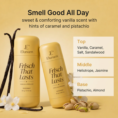 ✨ Elunarn® Vanilla Pistachio Brightening Deodorant — Smooth skin Underarms in Just Weeks 💛 ✨